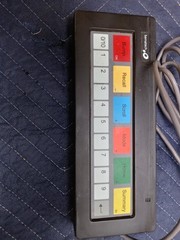 Logic Controls KB1700-Kitchen Display Bump Bar, 17 Tactile Programmable Button