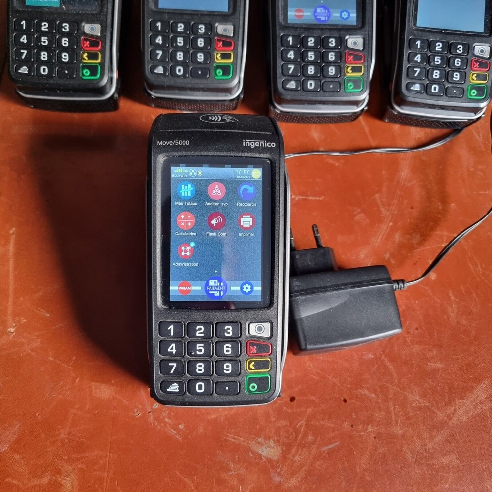 TPE INGENICO MOVE 5000 CL 3G WiFi Contactless Payment Terminal