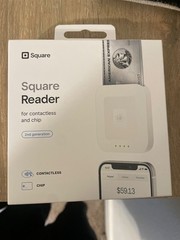Square A-SKU-0792 Credit Card Reader for Contactless and Chip Machine 2nd Gen.