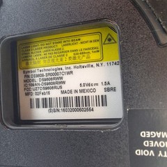 Zebra Motorola Symbol DS9808RWW Barcode scanner