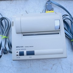 LOT OF (5) Seiko SII DPU-414 Thermal Printer DPU-414-30B WITH SERIAL CABLE