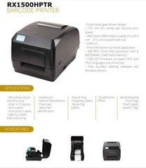 NEW Direct Thermal Label barcode Printer POS 203dpi USB RX1500HPTR