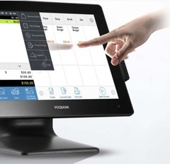POSBANK POSMO III 15 TFT LCD Touchscreen Monitor Restaurant Retail Bar SPA