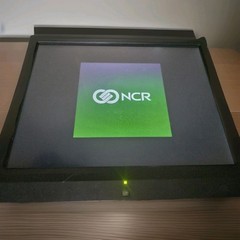NCR RealPOS 72XRT POS 7616-1300-8801 Terminal W/Key & Card Rder No Hard Drive