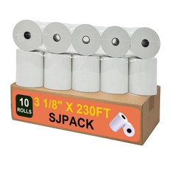 Thermal Paper 3 1/8 x 230ft POS Receipt 10 Rolls Cash Register TM-T88 T-20
