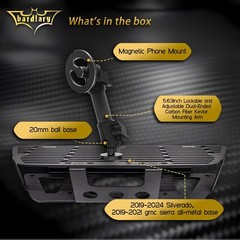 2024 2025 2026 Silverado 1500 Magnetic Phone Mount Compatible with 2019-2026 …