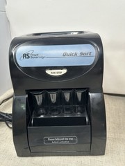 Royal Sovereign QS-1AC Coin Sorter Counter Machine tested and works perfectly