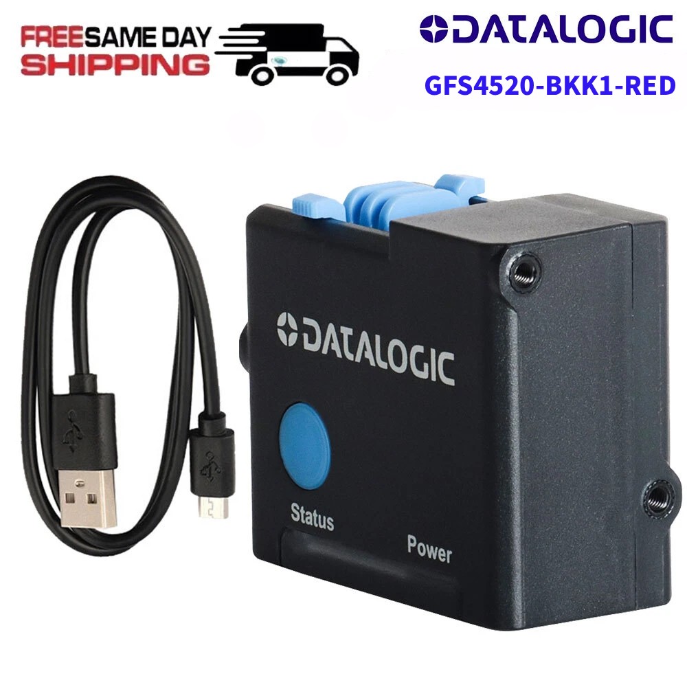 Datalogic Gryphon GFS4520-BKK1-RED 2D Fixed Module Barcode Scanner w/USB Cable