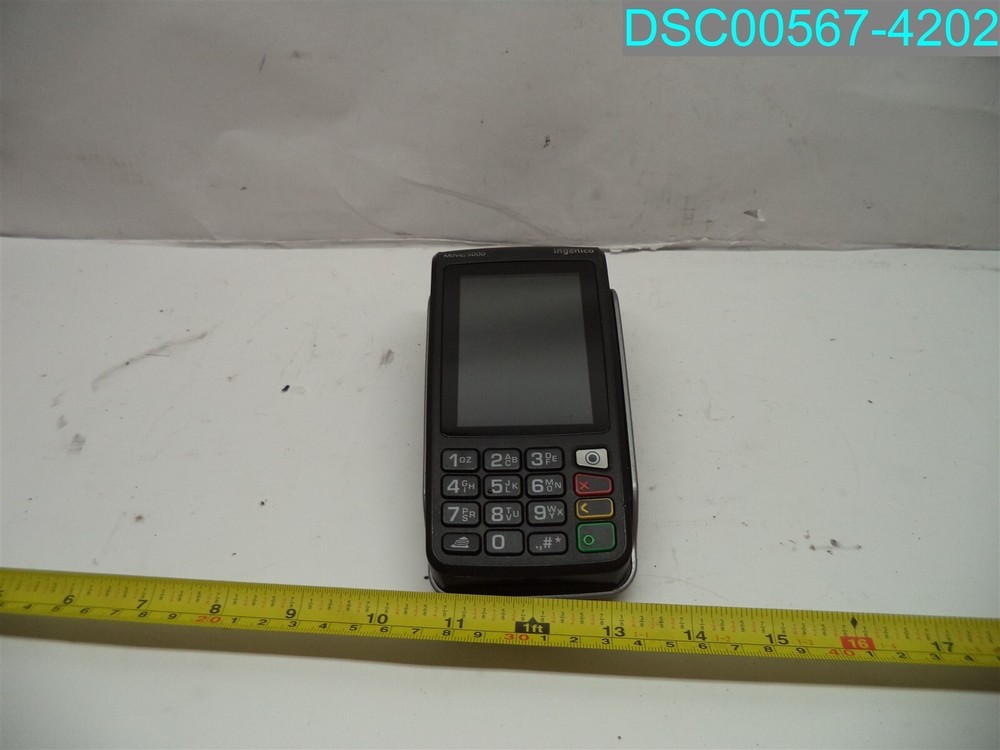Parts or Repair INGENICO MOVE 5000 TWB32011419R CL 4G WIFI BT CARD READER