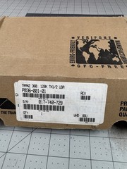 VeriFone Tranz 380 Credit Card Reader in Original Box – AC Power Supply