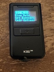 Koamtac KDC200i Bluetooth UPC Barcode Scanner with USB charger Rubber Case