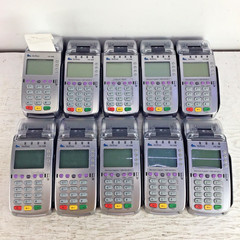 Lot Of 10 Verifone VX520 POS Terminals Tested Tampered READ