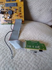 Sharp XE-A110 Electronic Cash Register Parts: Digital Display Circuit Board Swit