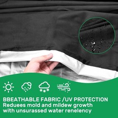 zipper 600D Heavy Duty Black Pallet Cover | Pallet Covers Fits Large Pallets …