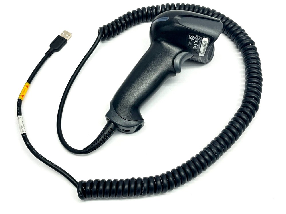 Keyence HR-100 Rev. H Handheld Code Reader w/ HR-1C5UC Communication Cable