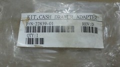 New VeriFone Ruby Cash Drawer Adapter Kit 22839-01 New – Shows wear