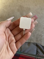 Square Credit Debit Card Reader – White for Apple iPhone and Android