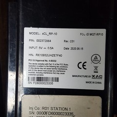 First Data RP10 PIN pad (Only) xCL-RP-10 (for FD150 Credit Card POS) USED