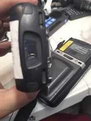 Lot of 2 MC55A0-P30SWRQA7WR Motorola Zebra Mobile Computer Barcode Scanner Used@