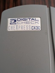 Digital Check CheXpress CX30 Non InkJet Check Reader Scanner 152000-01 w/Adapter