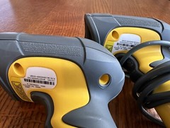 Wasp WLS 8400ER-USB Duraline Industrial Laser Scanner (parts only) – Lot of 2