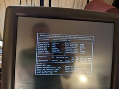 Radiant Systems P1510 POS Point of Sale Touch Terminal P1510-3240 w/ Card Reader