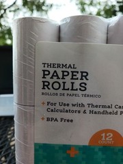 New Pen + Gear 2 1/4″ x 50′ Thermal Paper Rolls 12 Pack Cach Register Calculator