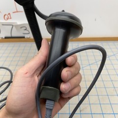 Handheld Laser Barcode Scanners W/Stand Unknown Untested