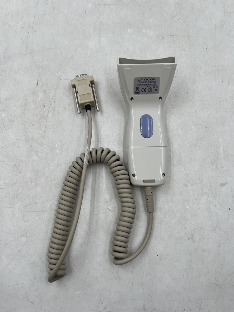 OPTICON OPT-6125-RS232C Barcode Scanner DB9 Serial Free Shipping