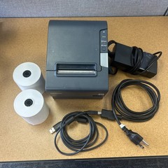 Epson TM-T88V M244A POS Thermal Receipt Printer USB + Power Adapter