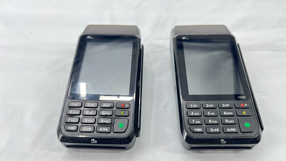 PAX S920 Mobile POS Credit Card Terminal Bluetooth Wireless LOT of 2