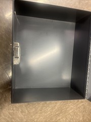 Vintage Steelmaster Cash Lock Box (no key) Closes