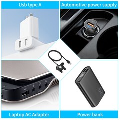 For Zebra TC70/TC75/TC77 BT-000318-01 BTRY-TC7X-46MAH-01 USB Charger Cable USA