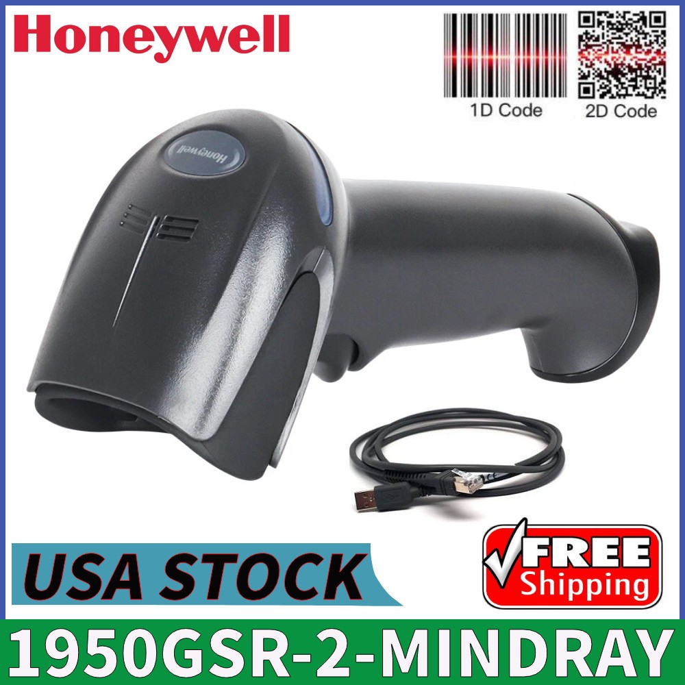Honeywell Xenon 1950GSR-2-Mindray 1D 2D Imager Barcode Scanner with USB Cable