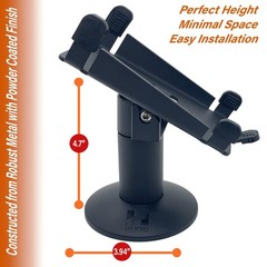 Point of Sale Swivel Stand for Dejavoo Z8 & Z11 Credit Card Machine Terminal