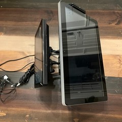 Toast Flex 3 POS System Dual Display w/ Power Supply And Card Reader