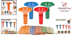 Coin Storage & Sorter Solutions 4 Coded Tubes 100 Assorted High-Quality Wrappers