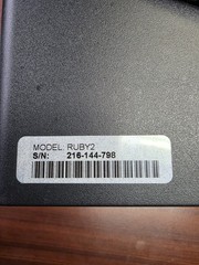 Used- VERIFONE RUBY 2 Terminal Touchscreen
