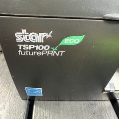 Star Micronics TSP100 ECO FuturePRNT Thermal Receipt Printer USB Model Black