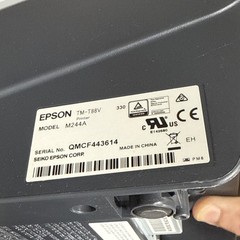 Epson TM-T88V Thermal Receipt Printer Model: M244A Black W/PSU Ethernet