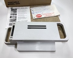 Addressograph Bartizan Portable Model 4200 Credit Card Imprinter Manual Slider