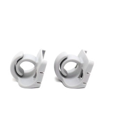 New Lot of 2 Ring Scanner Replacement Finger Strap Gray Large 50127372-001