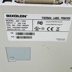 Bixolon SRP-770III Direct Thermal Barcode Label Printer USB Serial Parallel