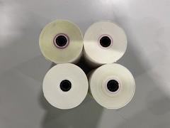 UNIVERSAL 10 ROLLS 2-PLY 3″ X 90′ CARBONLESS POS PAPER ROLLS – WHITE/CANARY