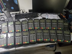 Lot of 10 Ingenico iPP320 Credit Card Payment Terminals Untested AS-IS No Cords