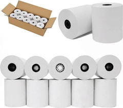 (10 Rolls) 2 1/4″ X 165′ Thermal Paper for Sharp XEA507 XEA407 XEA207 ERA247 347