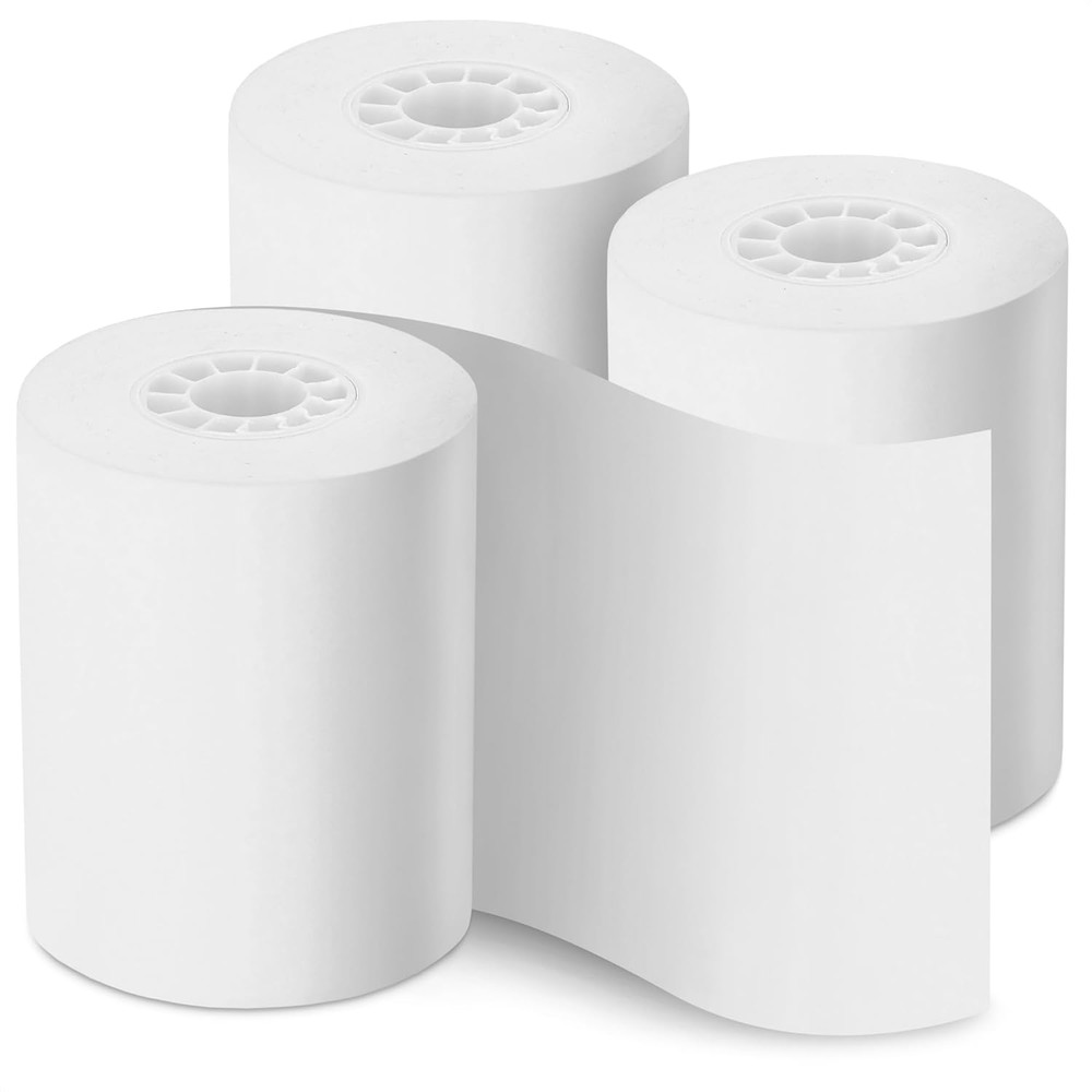 3-Pack Calculator Tape Rolls – Adding Machine Tape 2 1/4 in X 85 Ft | Receipt P