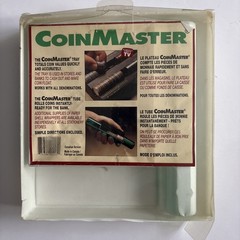 Vintage CoinMaster Coin Counter Change Tray 0.01-$1.00 for Use with Tube Rolls