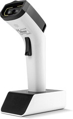 Wireless Bluetooth 1D Barcode Scanner Hands Free CCD Barcode Reader USB Charging