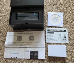 Deftun Bluetooth MSRX6BT Stripe Card Reader Encoder Mini Portable Black